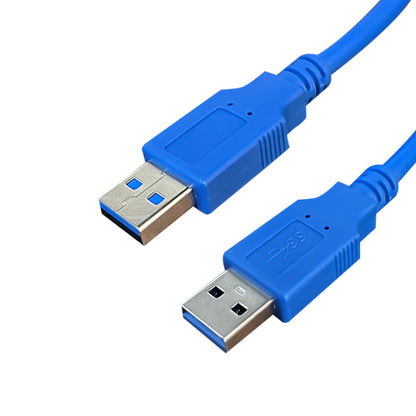 Cable USB 3.0 macho a macho USB 3.0 color azul 3 mts