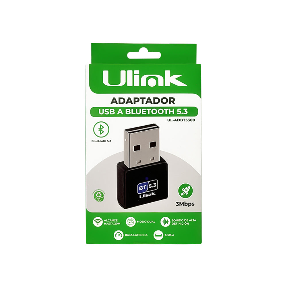 Adaptador USB a Bluetooth 5.3 / UL-ADBT5300