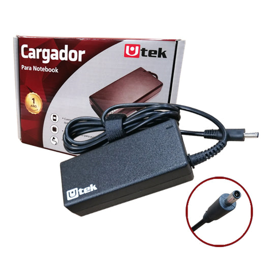 Adaptador de energia DELL 19,5V 3,34A 4,5*3,0mm pin interior certificado / mod. UT-DL65(1)