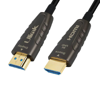 Cable optico HDMI 8k macho - macho 25 mts / UL-HDMIOP25