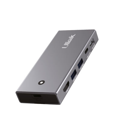 Cofre porta disco duro NVME con multipuerto 5 en 1 / UL-HDDHUB
