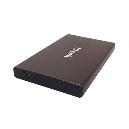 Cofre porta disco duro SATA 2,5 conexión USB 2.0 color negro / mod. UT-HDD020BL