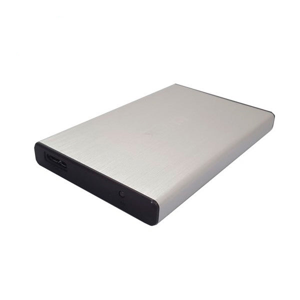 Cofre porta disco duro SATA 2,5 conexión USB 3.0 color plata / mod. UT-HDD030SV
