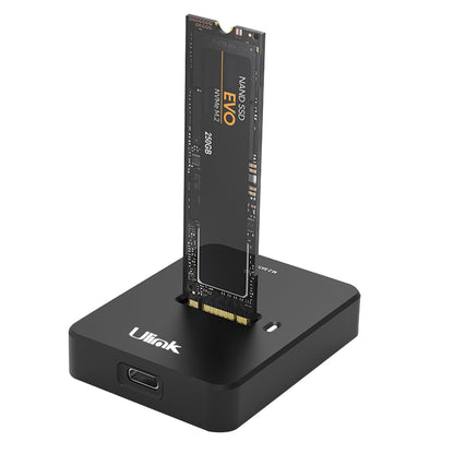 Docking Station Dual para tarjetas SSD (NVME/SATA) / UL-DCKM2