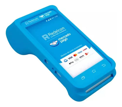 Máquina De Cobro Smart Redelcom Mercado Pago + 5 Rollos