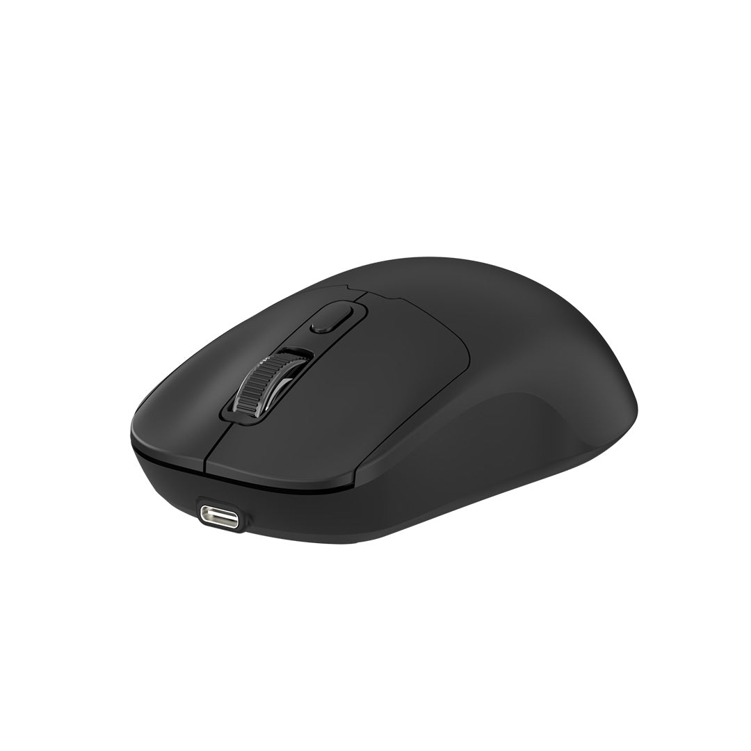 Mouse inalámbrico 2,4Ghz + Bluetooth recargable USB C color negro / UT-MOW380R