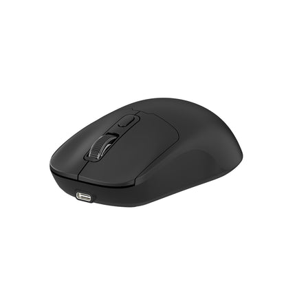 Mouse inalámbrico 2,4Ghz + Bluetooth recargable USB C color negro / UT-MOW380R