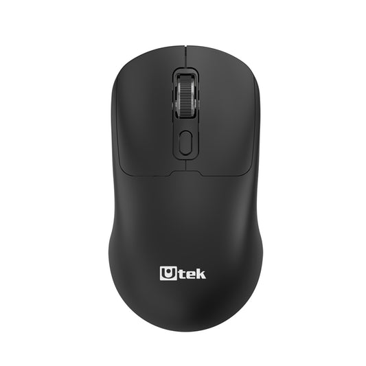 Mouse inalámbrico 2,4Ghz + Bluetooth recargable USB C color negro / UT-MOW380R