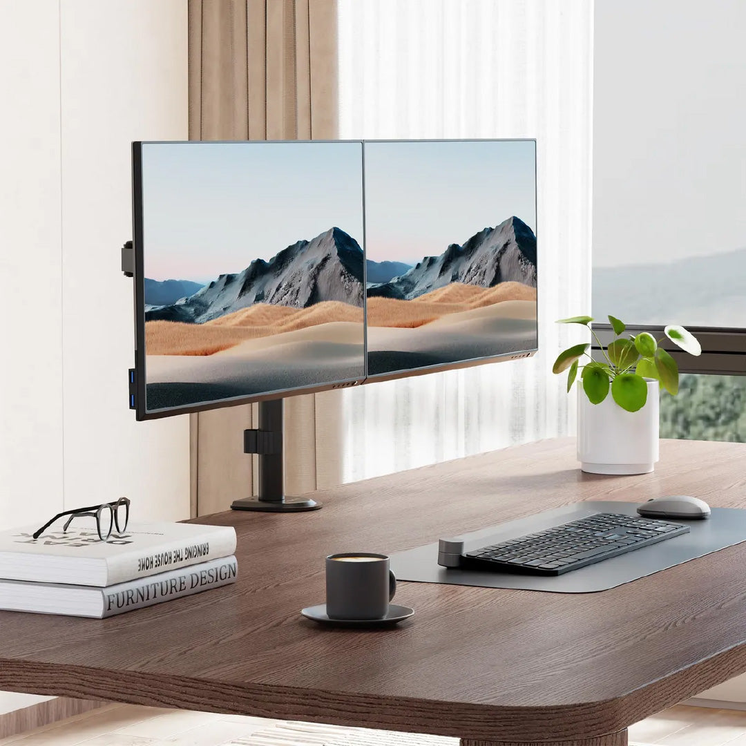 Soporte para monitor articulado doble 15" - 32"/ UT-MTS320