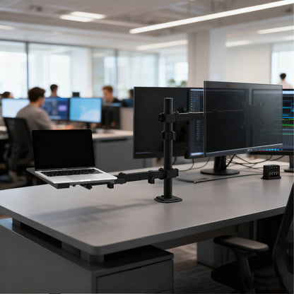 Soporte para monitor + notebook articulado dual / UT-MTS350
