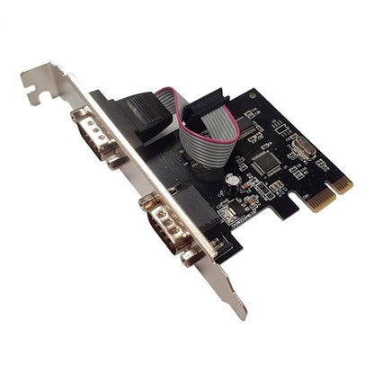 Tarjeta PCI express (PCI-E) 2 puertos Seriales c/bracket profile adicional / UT-PCIESR