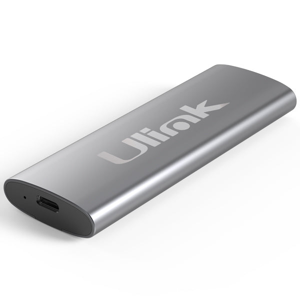 Cofre porta disco duro dual (NVME+NGFF) conexión USB C + USB3.0 / UL-HDDM2
