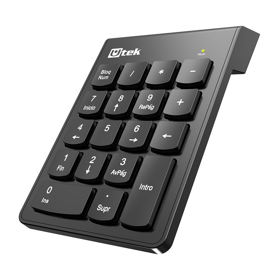 Teclado numerico inalámbrico 2,4GHZ / UT-KBN1200W