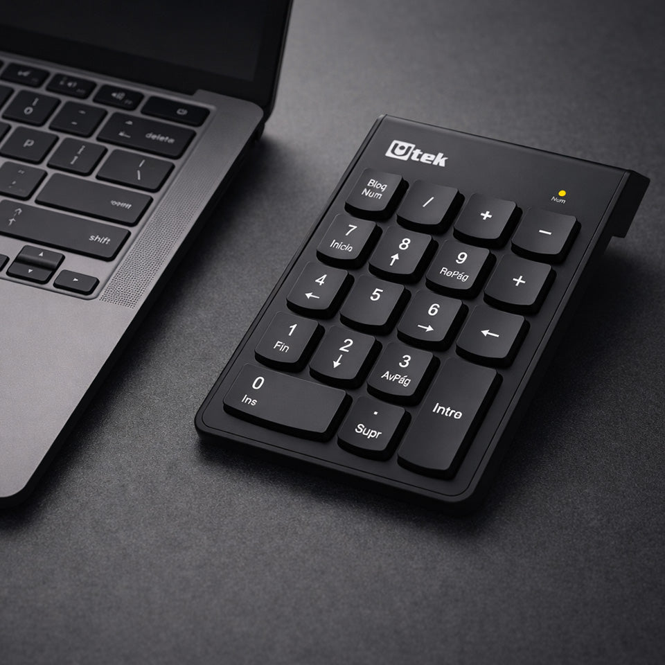 Teclado numerico inalámbrico 2,4GHZ / UT-KBN1200W