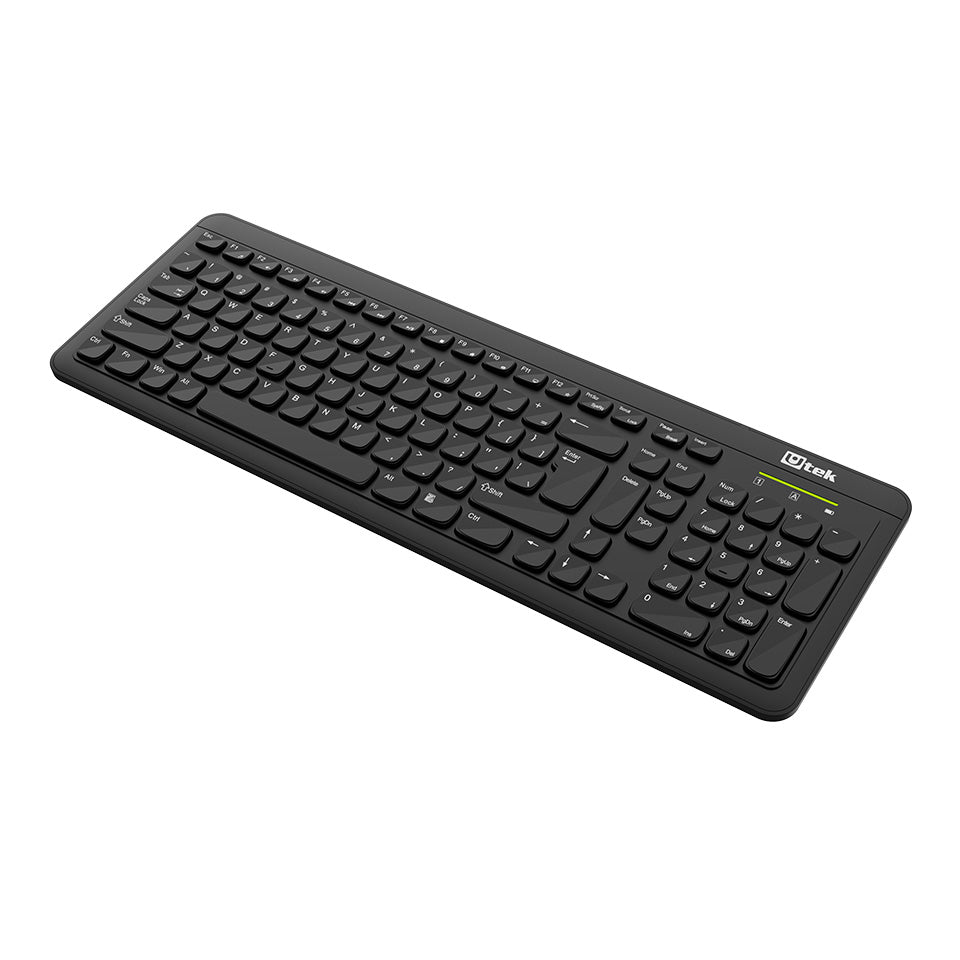 Teclado inalambrico tecla Slim 2,4GHZ / UT-KBW1200
