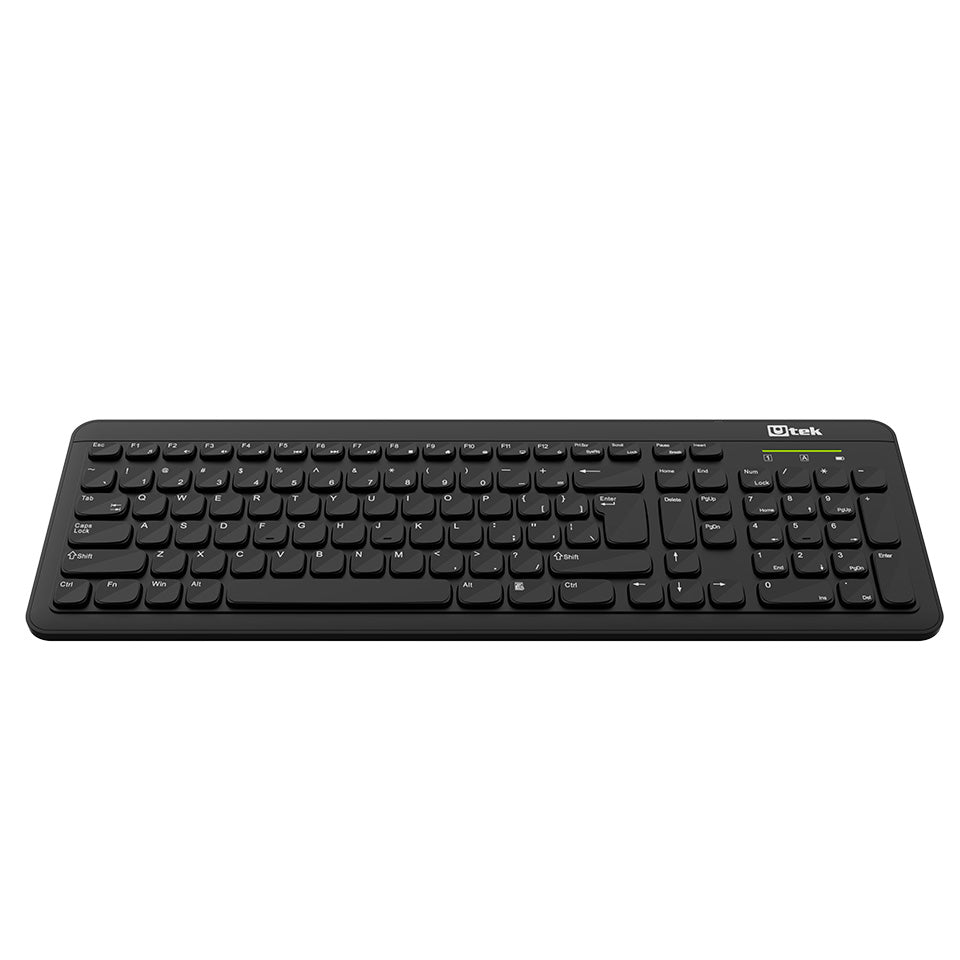 Teclado inalambrico tecla Slim 2,4GHZ / UT-KBW1200