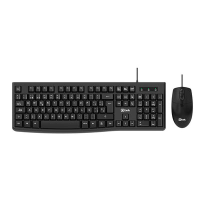 Kit teclado mouse alámbrico USB / UT-KTD320