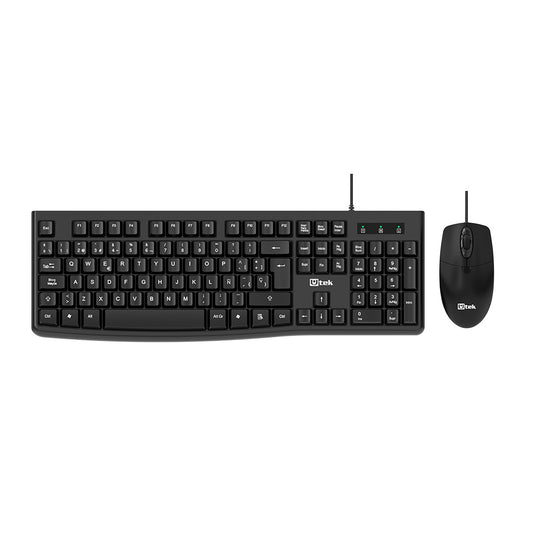 Kit teclado mouse alámbrico USB / UT-KTD320