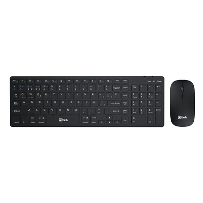 Kit teclado inalámbrico recargable 2,4Ghz + Bluetooth / UT-KTD605BW