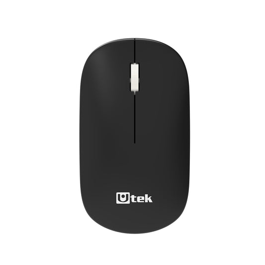 Mouse inalámbrico Slim 2,4Ghz + Bluetooth recargable USB C color negro / UT-MOW110R
