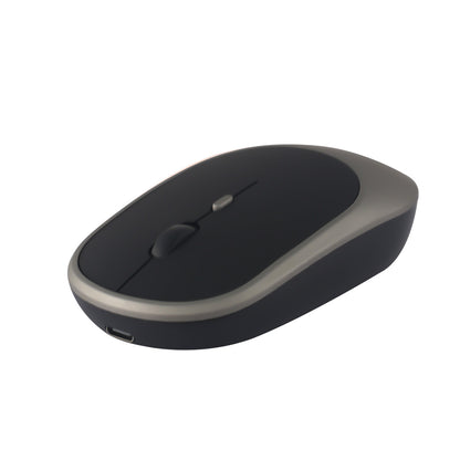 Mouse inalámbrico 2,4Ghz + Bluetooth recargable USB C color negro / UT-MOW1800R