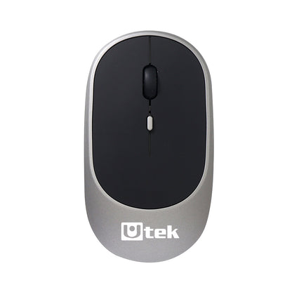 Mouse inalámbrico 2,4Ghz + Bluetooth recargable USB C color negro / UT-MOW1800R