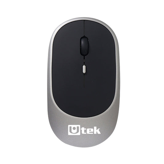 Mouse inalámbrico 2,4Ghz + Bluetooth recargable USB C color negro / UT-MOW1800R
