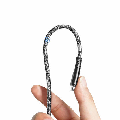 Adaptador de energia Universal USB C de 65W certificado, cable trenzado de 1,5mts / mod. UT-PD65W