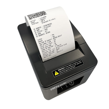 Impresora térmica USB papel 80mm USB + Bluetooth, 230mm/s / mod. UT-PRT810UBT