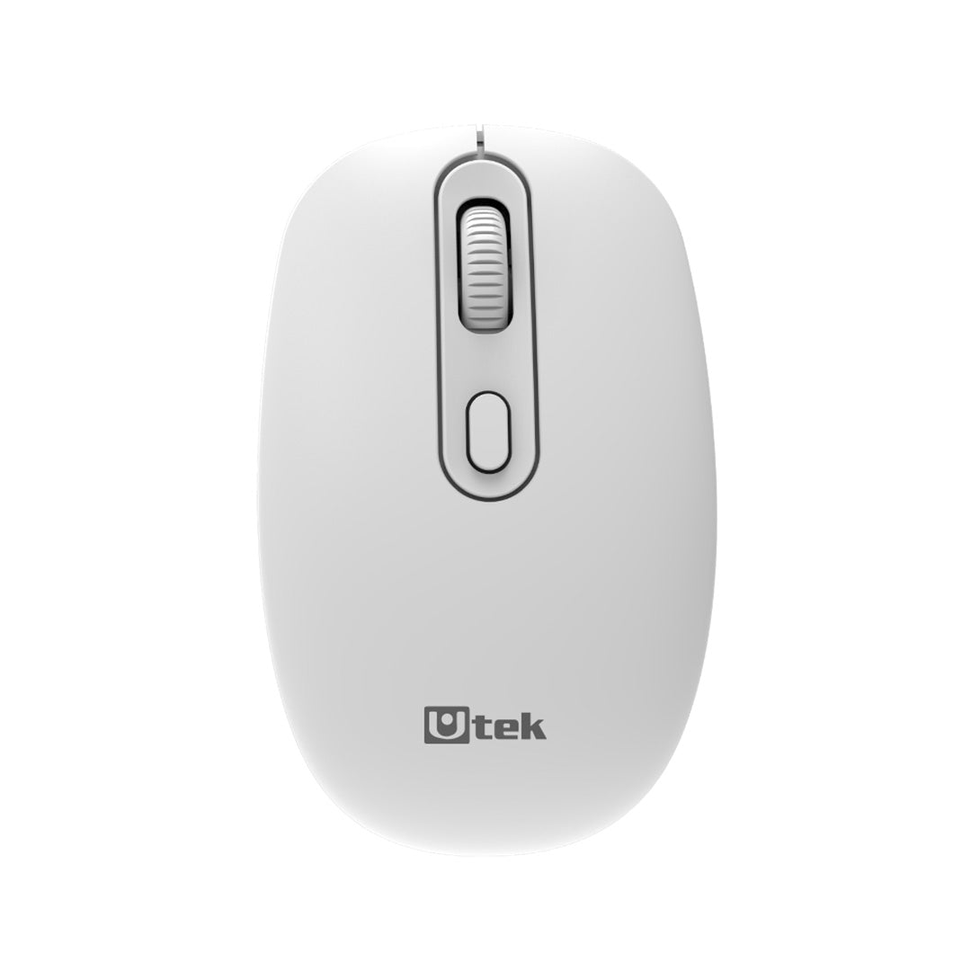 Mouse inalámbrico 2,4GHZ 1600 DPI color blanco / UT-MOW125WHT