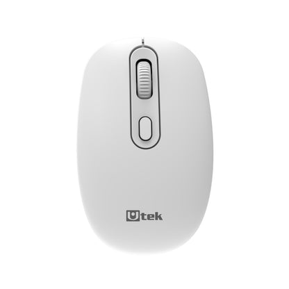 Mouse inalámbrico 2,4GHZ 1600 DPI color blanco / UT-MOW125WHT