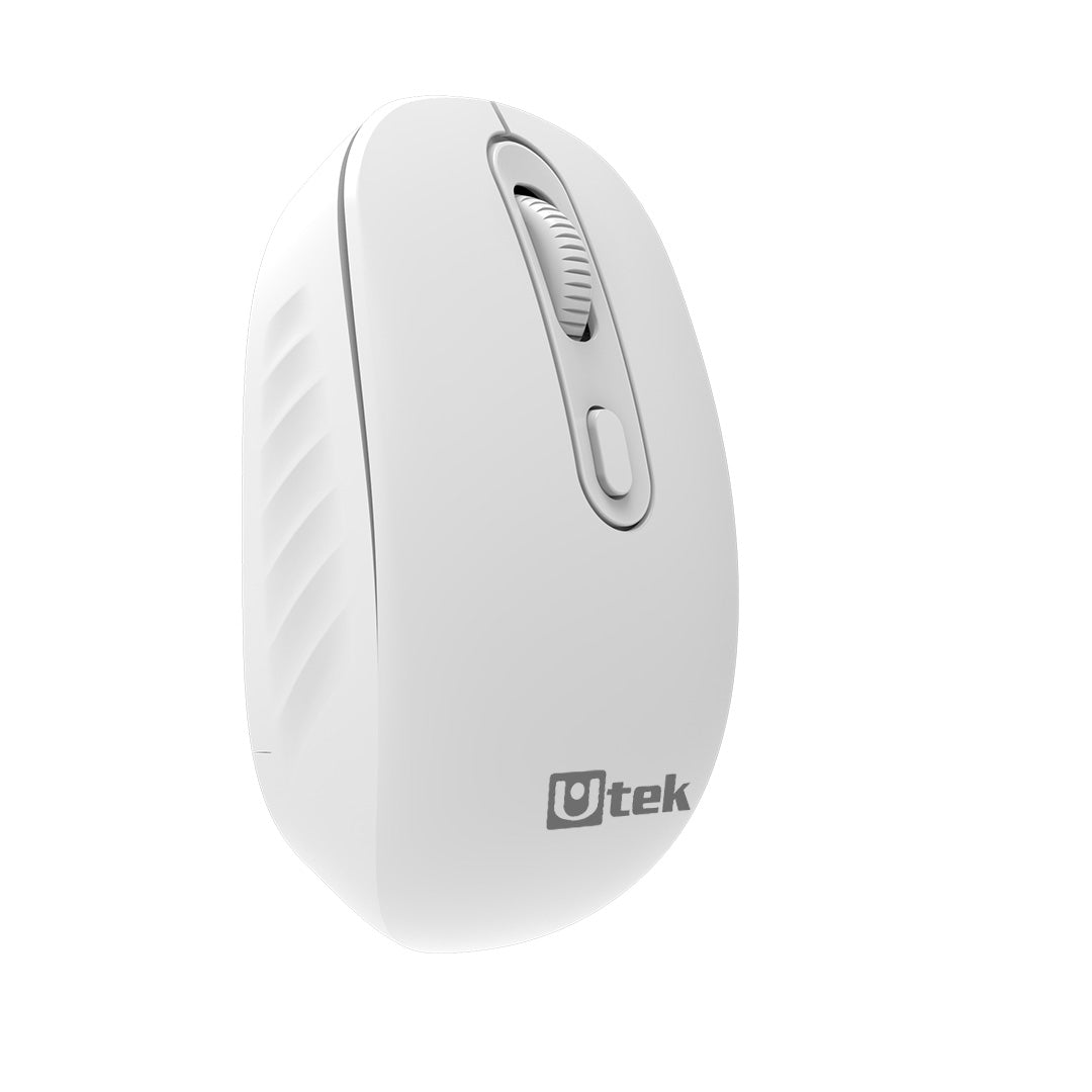 Mouse inalámbrico 2,4GHZ 1600 DPI color blanco / UT-MOW125WHT
